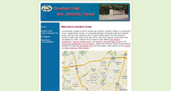 Desktop Screenshot of hunterscreeksatx.org